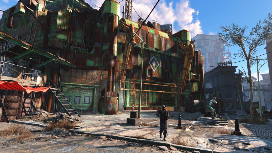 Fallout 4 jak wyjść z pancerza?