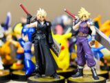shallow focus photo of Cloud Strife figurine