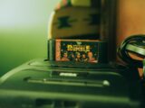 a video game sitting on top of a black box