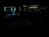 black flat screen computer monitor