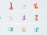 a group of different shapes and sizes of objects