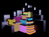 A computer generated image of a computer tower