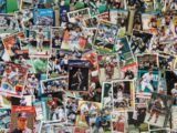 assorted photos on white table