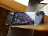 a close up of a nintendo wii game controller